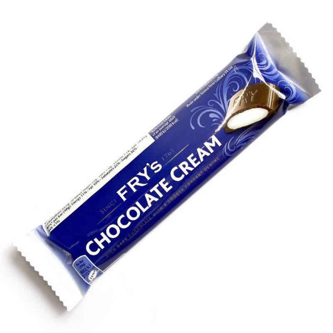 Fry's Chocolate Cream - 3 Bars - Delicious dark chocolate with a ...