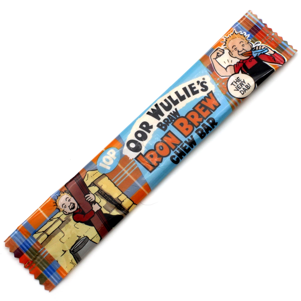 Iron Brew Bar - Oor Wullies Chew bar - a classic Scottish Irn Bru ...